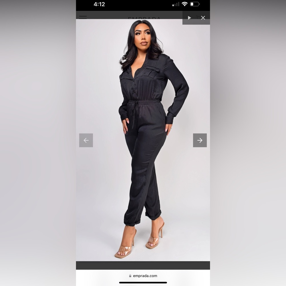 Black Emprada jumpsuit